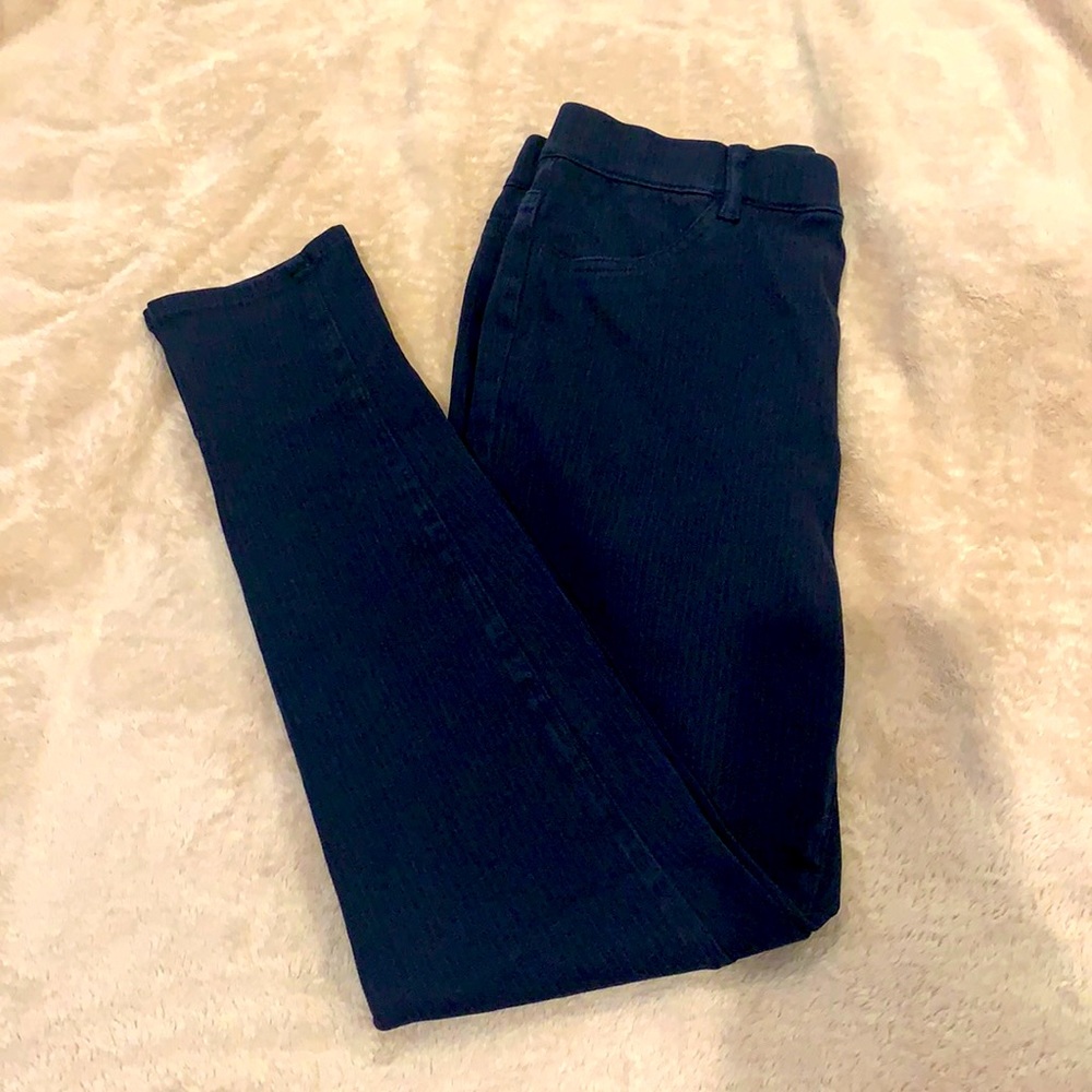 Uniqlo Navy Blue Women’s Denim Jean Leggings Size M